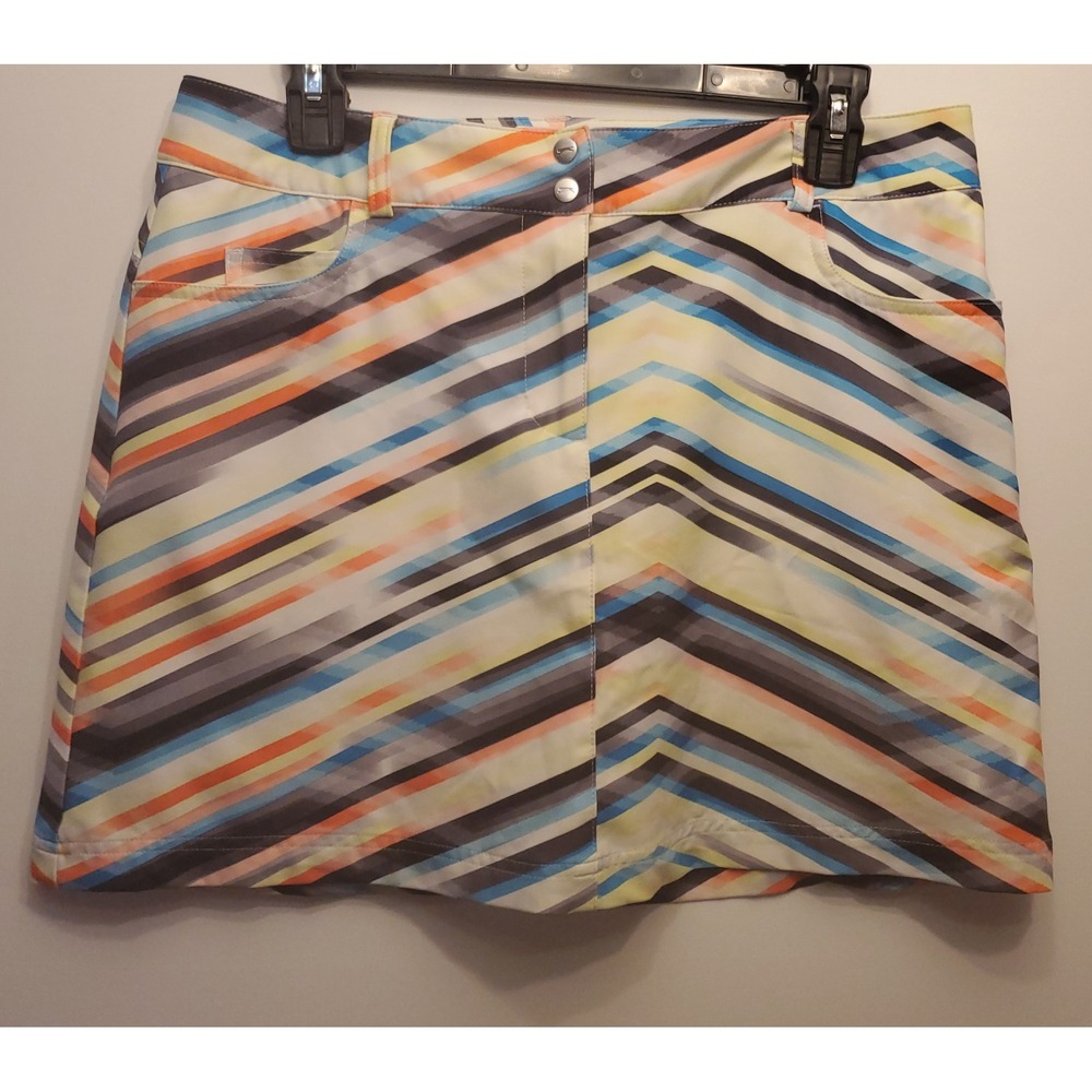 Slazenger Athletic Golf Skort‎ Women's Size 6 Multicolor